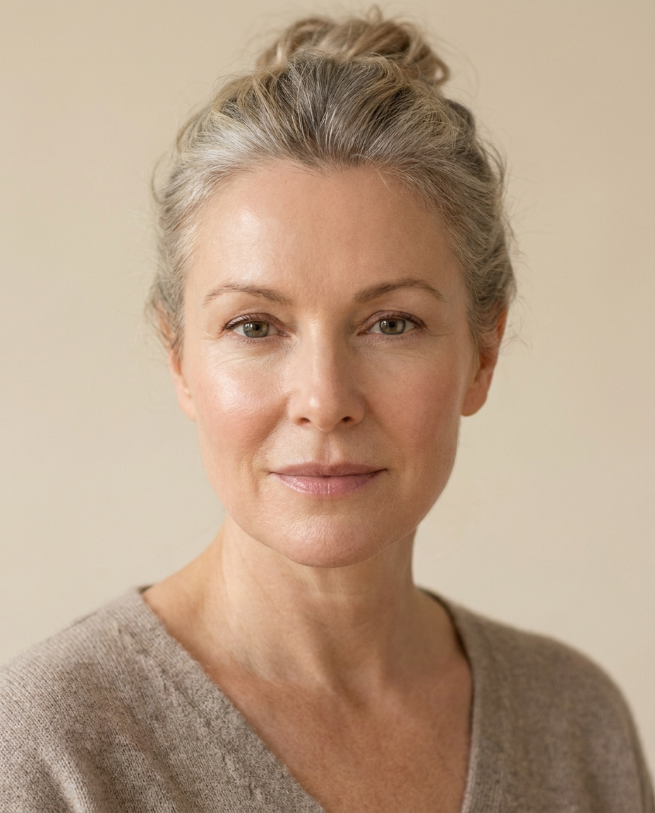 A full, healthy face